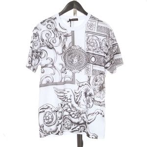 NWT Versace Medusa Black & White Medusa Graphic T